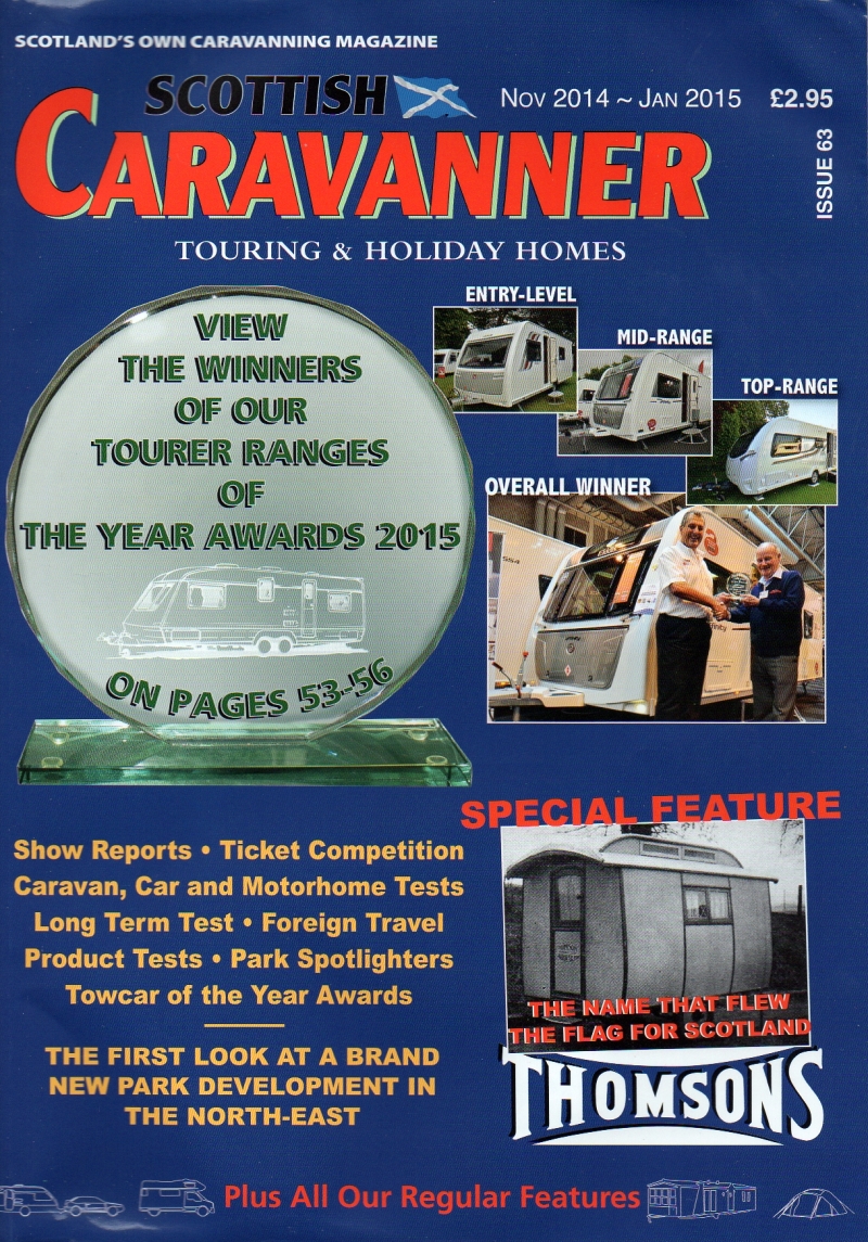 Scottish Caravanner Issue 63 Nov 2014 - January 2015