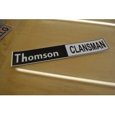 Thomson Clansman Laminated Sticker