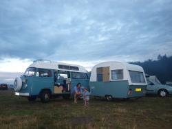 1966 Miniglen and VW camper